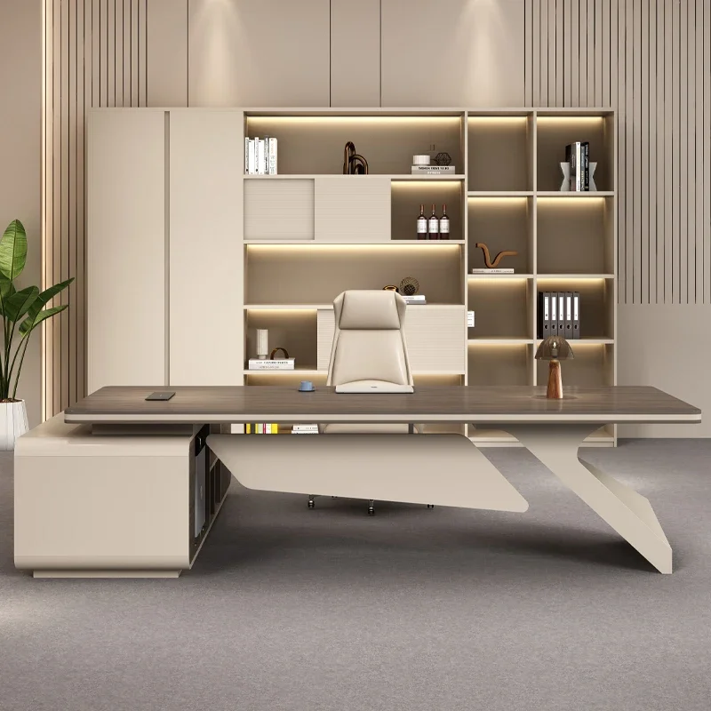 Office Furniture Plan - With Storage Mesas Gamming Executive Office