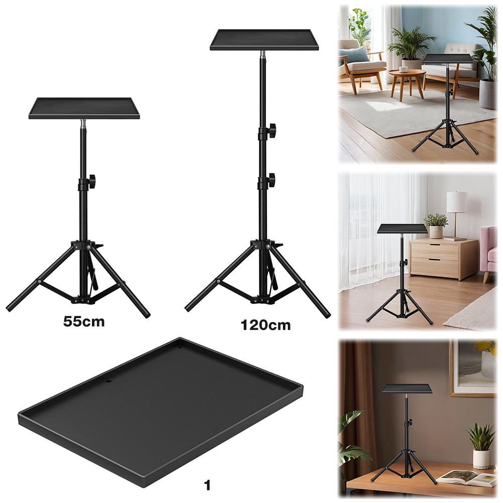 Adjustable Laptop Table - Universal Laptop Projector Tripod Stand 1/4inch
