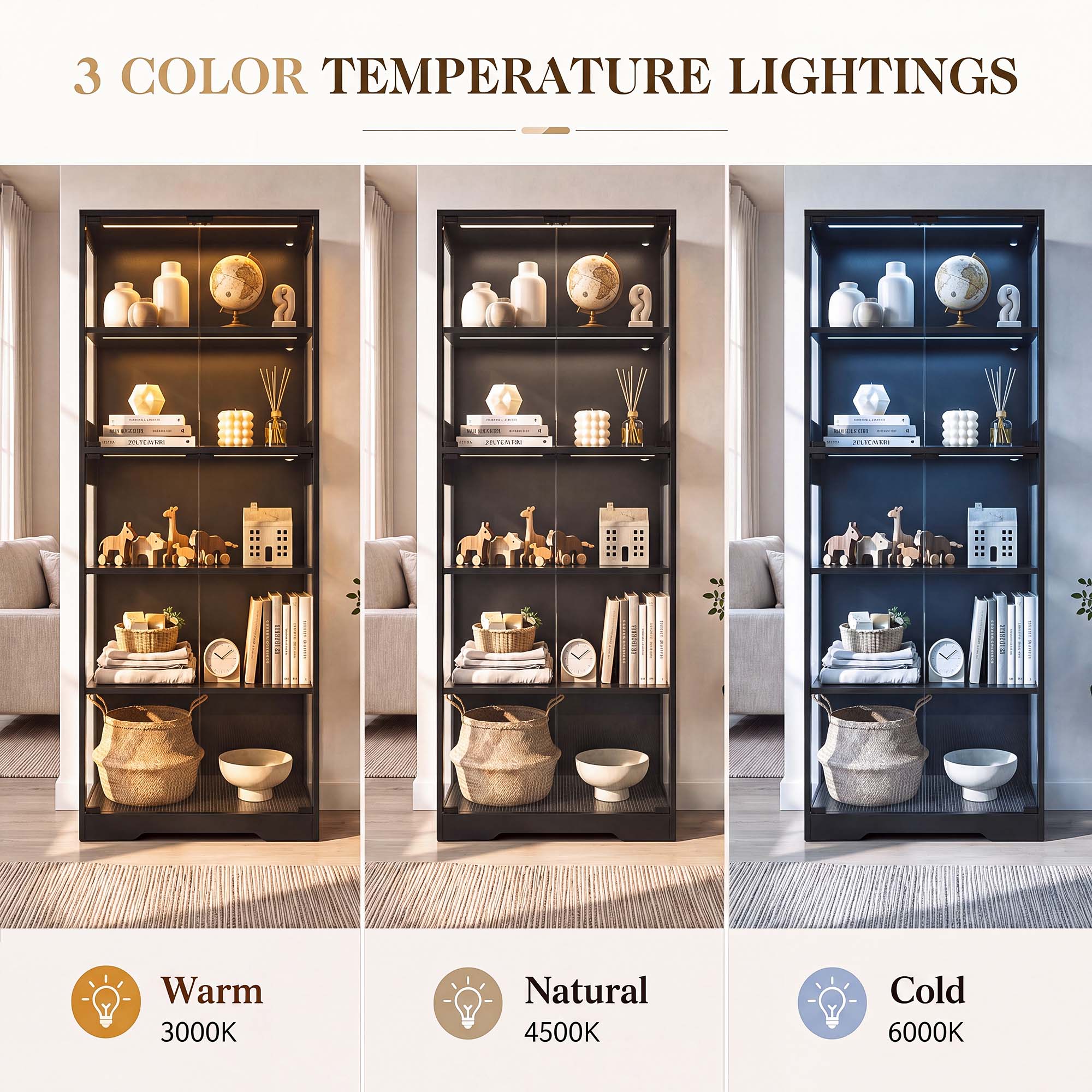 TCGBKAF 5‑Tier Display Cabinet - огляд і ціна Office Furniture Plan