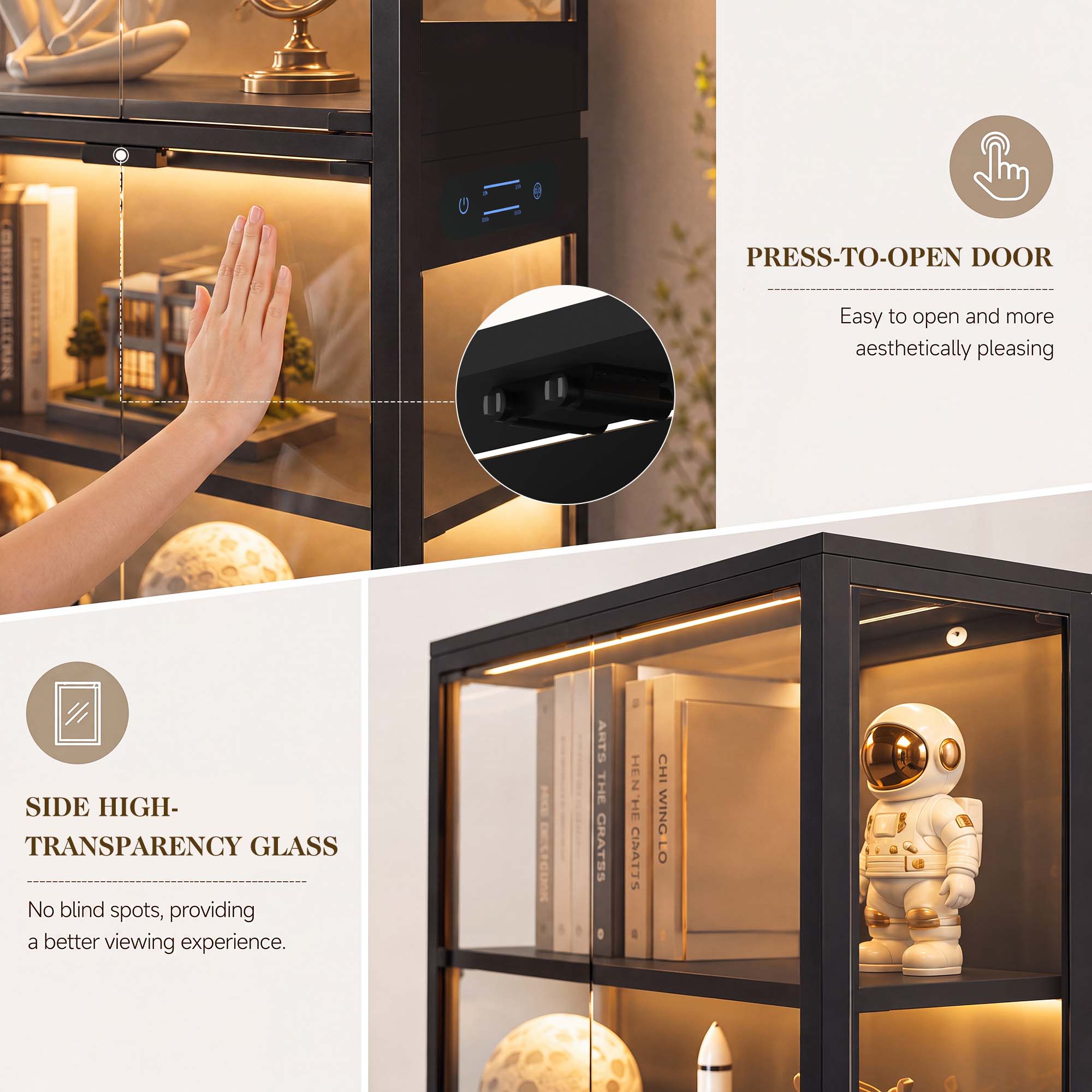 TCGBKAF 5‑Tier Display Cabinet - огляд і ціна Office Furniture Plan