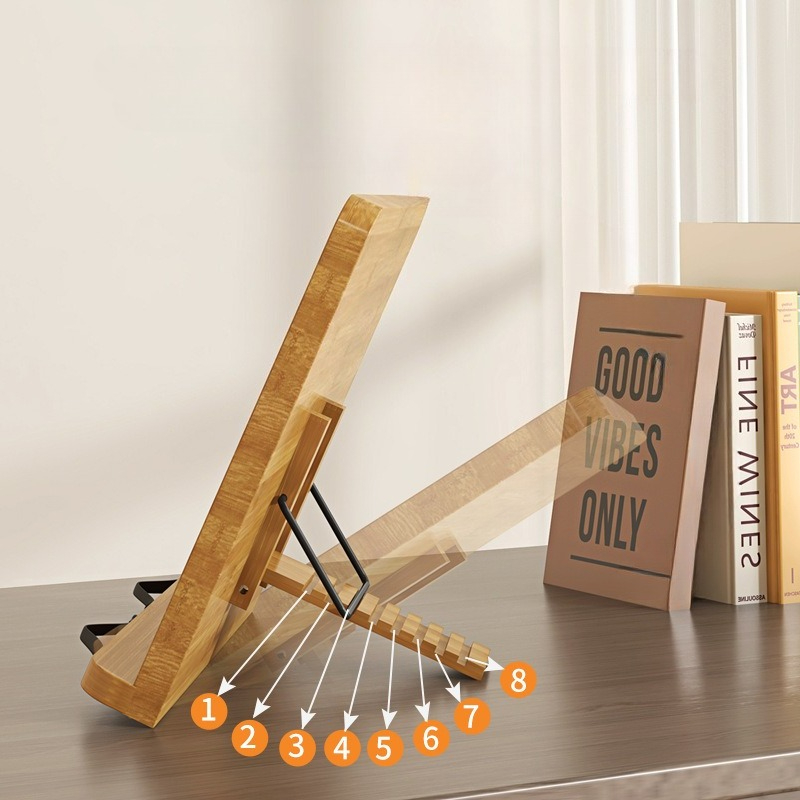 Wooden Reading Book Stand, Mul - огляд і ціна Adjustable Laptop Table