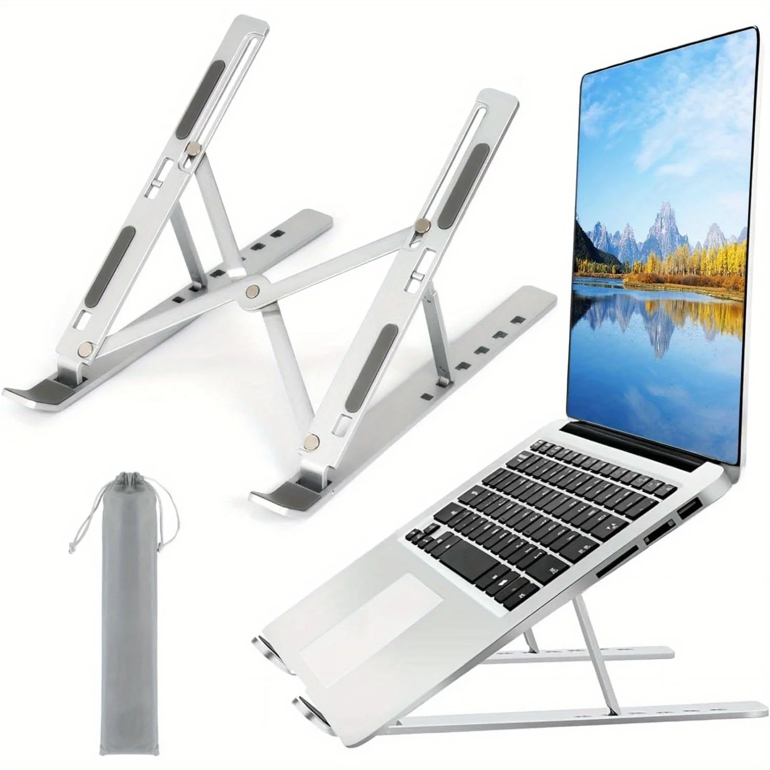 Adjustable Aluminum Laptop Sta - огляд і ціна Adjustable Laptop Table