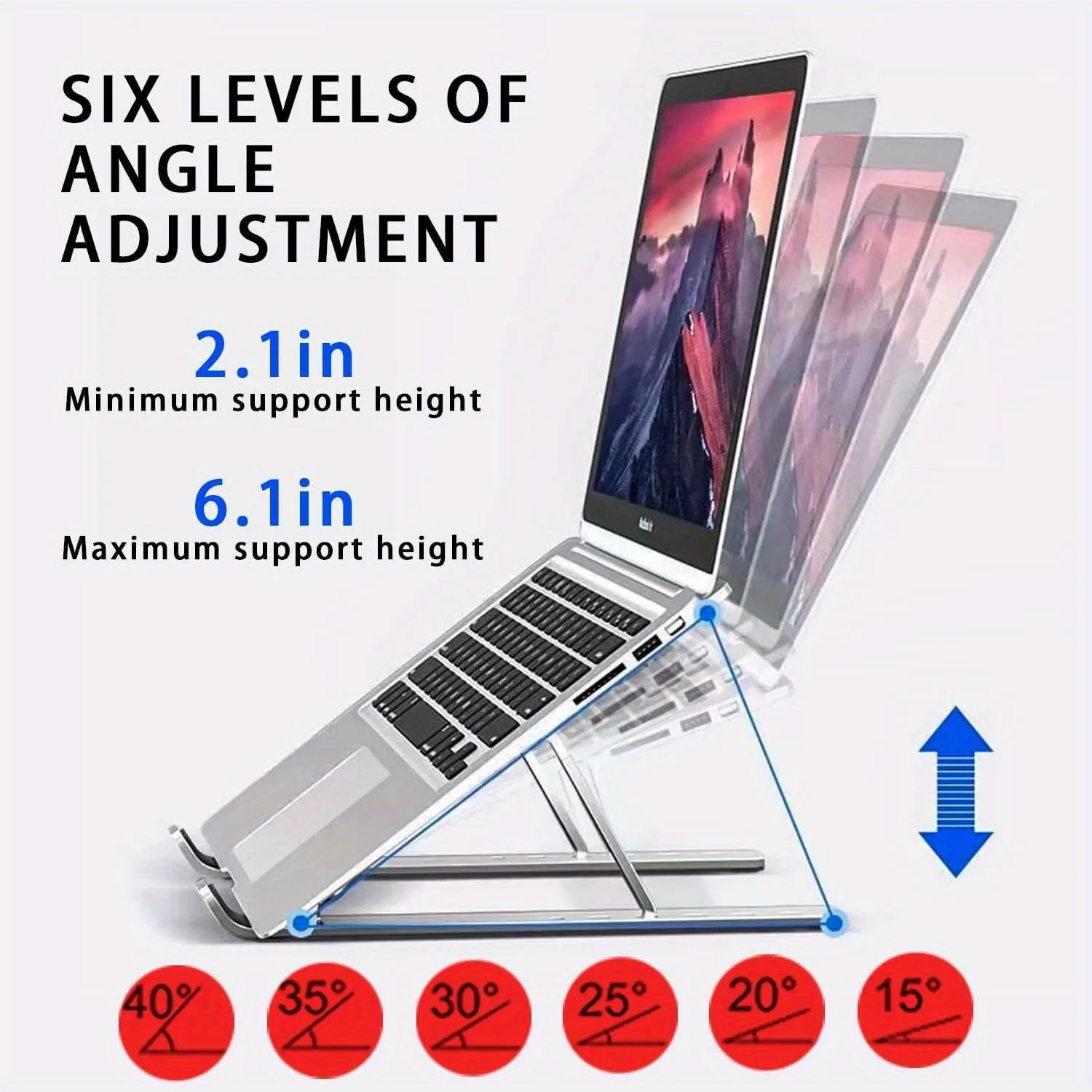 Adjustable Aluminum Laptop Sta - огляд і ціна Adjustable Laptop Table