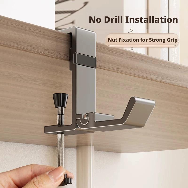 No Drill Foldable Desk Hook  C - огляд і ціна Office Furniture Installation