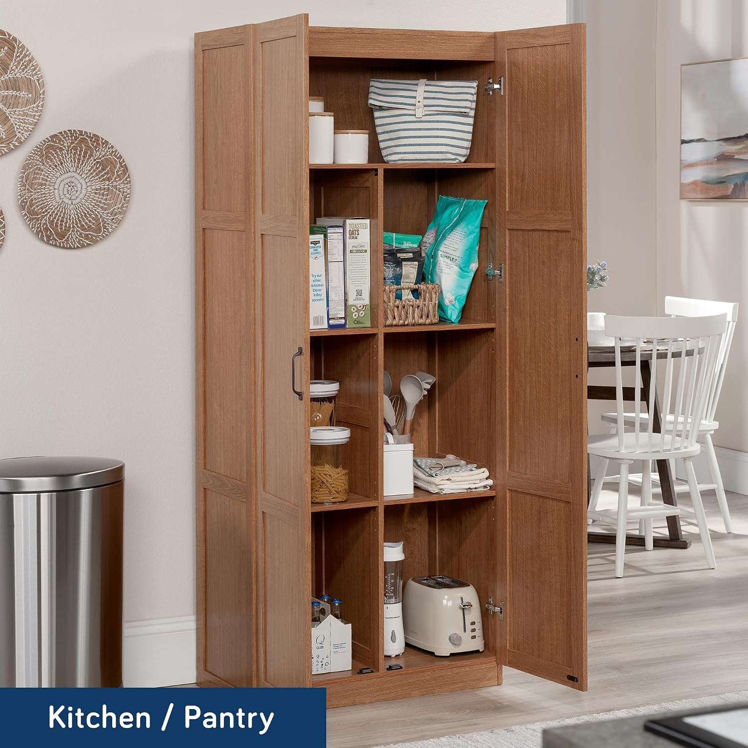 Tall Storage Cabinet, Freestan - огляд і ціна Office Furniture Cabinets