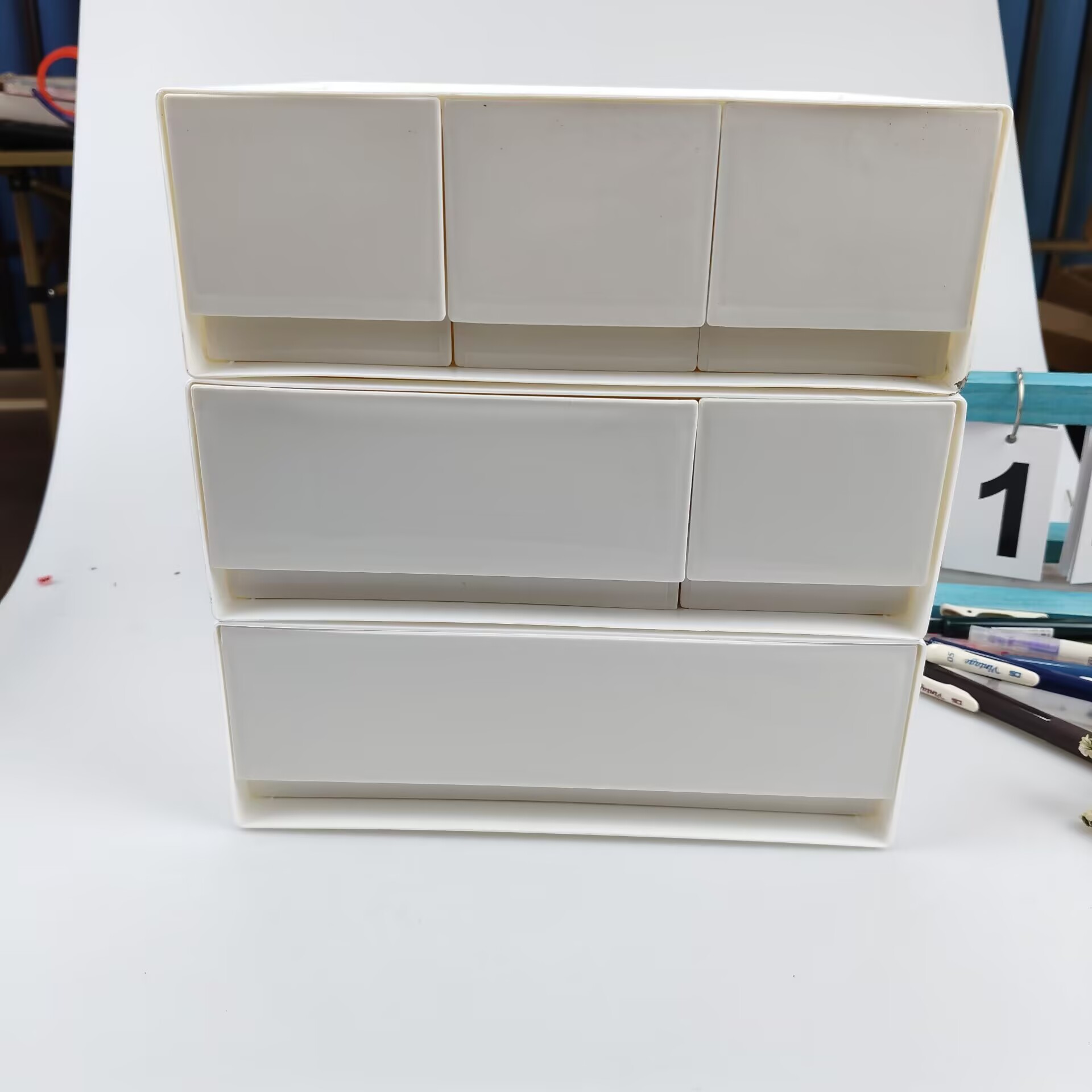 Desktop Storage Box, Drawer, C - огляд і ціна Office Furniture Cabinets