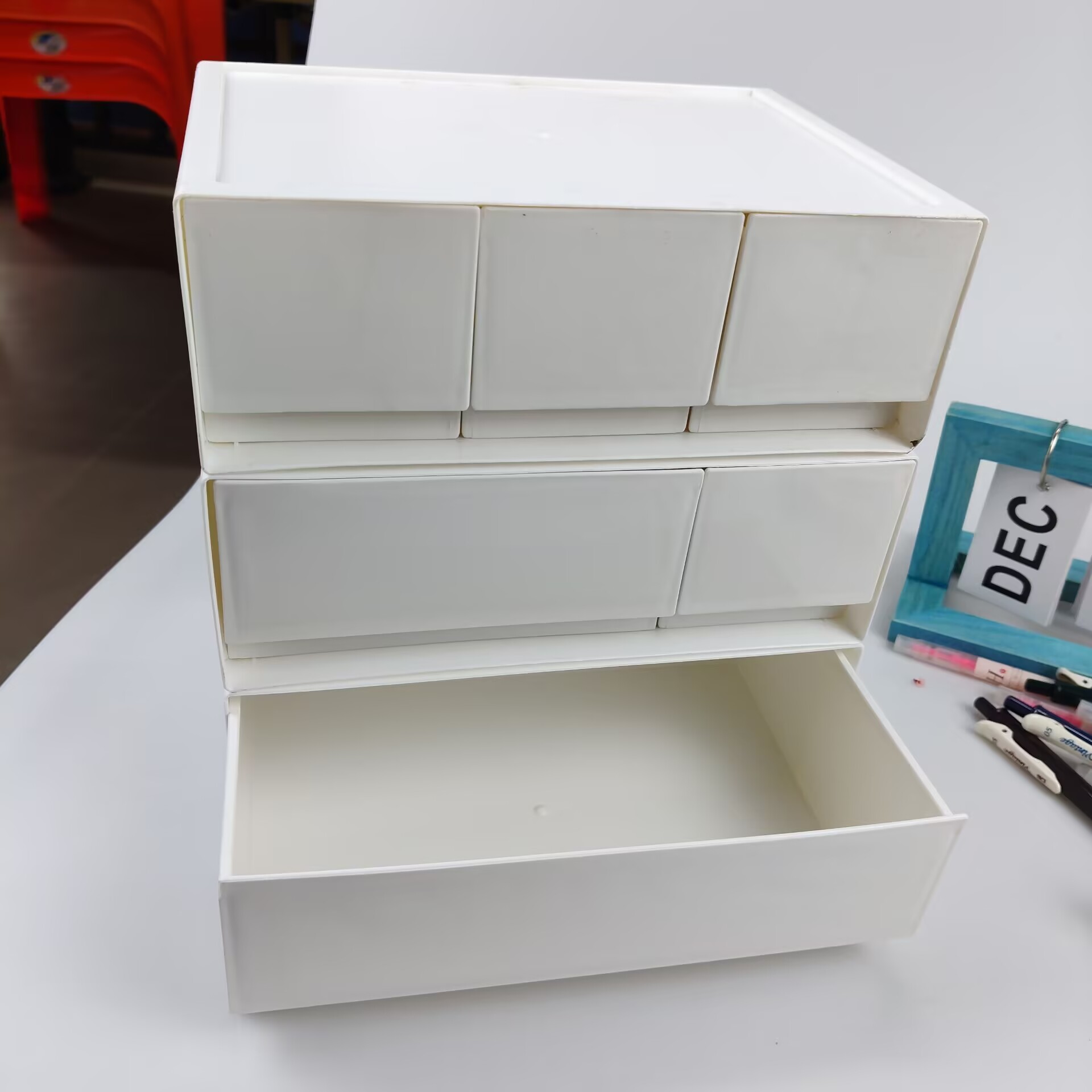 Desktop Storage Box, Drawer, C - огляд і ціна Office Furniture Cabinets