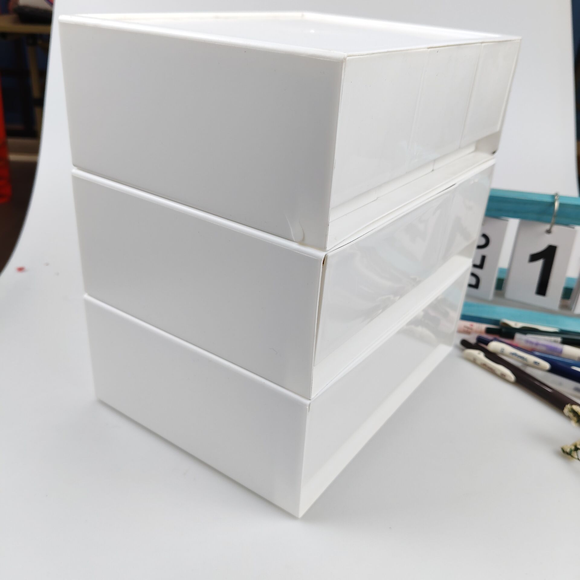 Desktop Storage Box, Drawer, C - огляд і ціна Office Furniture Cabinets