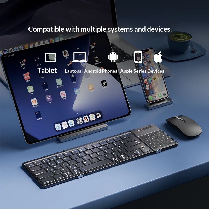 Mengzu Tri Fold Wireless Bluet - огляд і ціна Adjustable Laptop Table