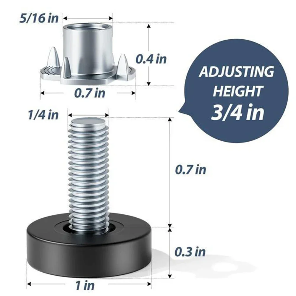 8PCS Adjustable Furniture Leve - огляд і ціна Office Furniture Cabinets